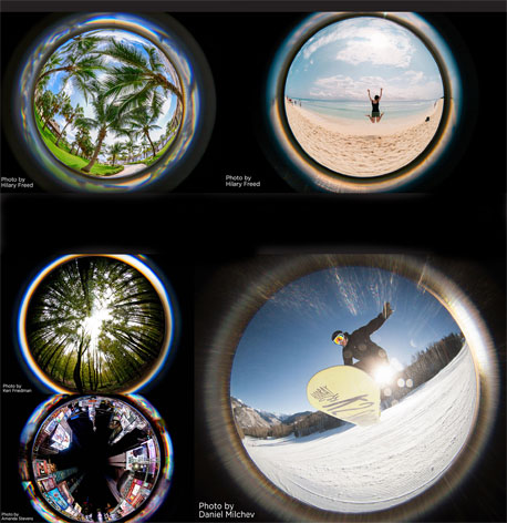 Lensbaby fisheye circolare da 5.8mm esempi immagini creative